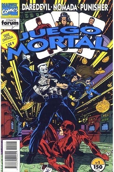 Daredevil · Nomada · Punisher Juego Mortal Coleccion Completa