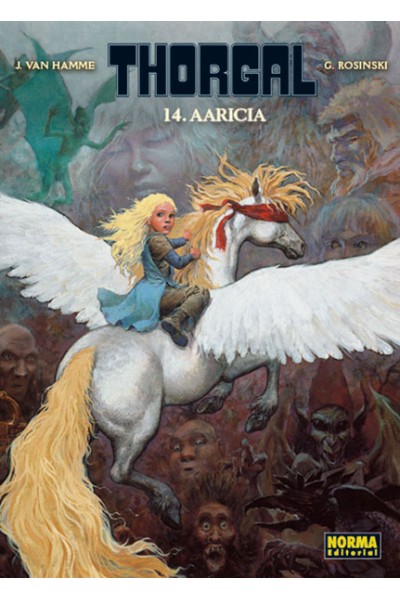 Thorgal Cartone #14 Aaricia