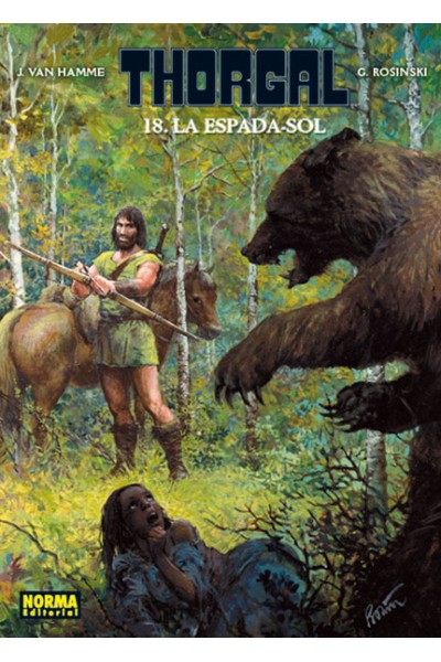 Thorgal Cartone #18 Espada Sol