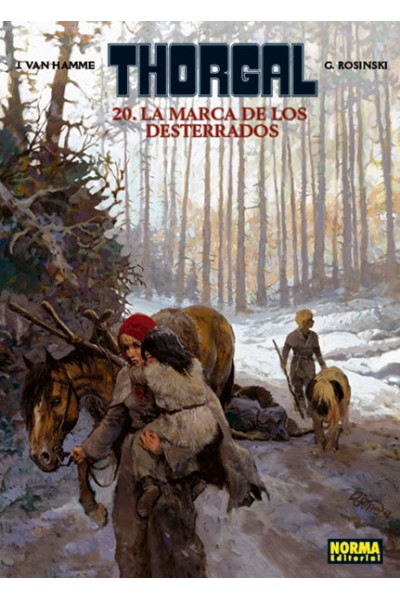 Thorgal Cartone #20 La Marca De Los Dester