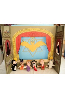 Tintin Teatro De Marionetas De Dedo