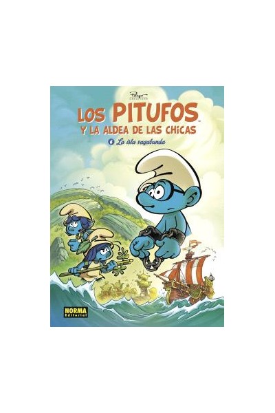 Los Pitufos Y La Aldea De Las Chicas 06 La Isla Vagabunda
