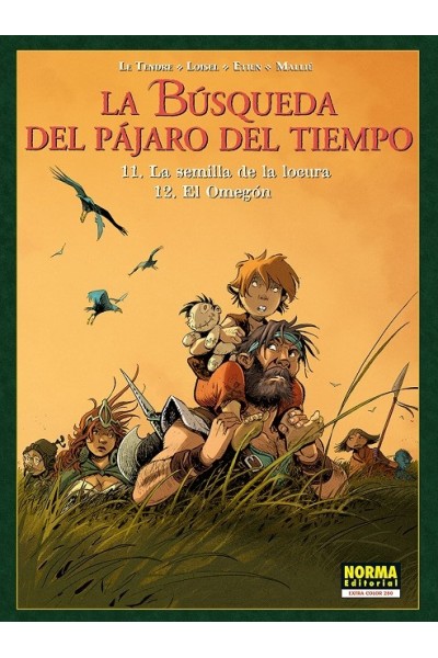 LA BUSQUEDA DEL PAJARO DEL TIEMPO #11 - #12 LA SEMILLA DE LA LOCURA / EL OMEGÓN