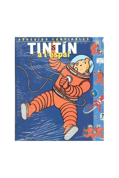 TINTIN A L'ESPAI ADHESIUS CANVIABLES