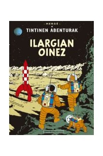 Tintin Euskera: Ilargian Oinez