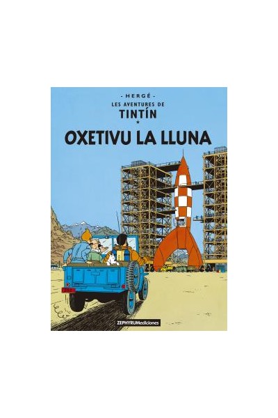 Tintin Asturiano: Oxetivu La Lluna