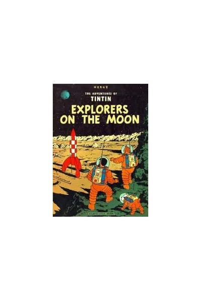TINTIN INGLES. EXPLORERS ON THE MOON