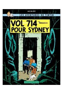 Tintin Frances. Vol 714 Pour Sydney