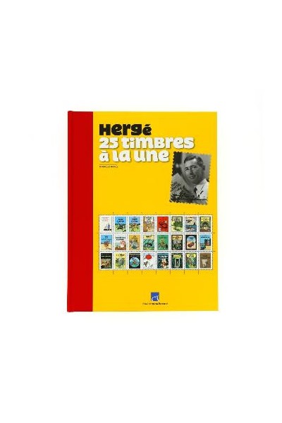 Herge 25 Timbres A La Une