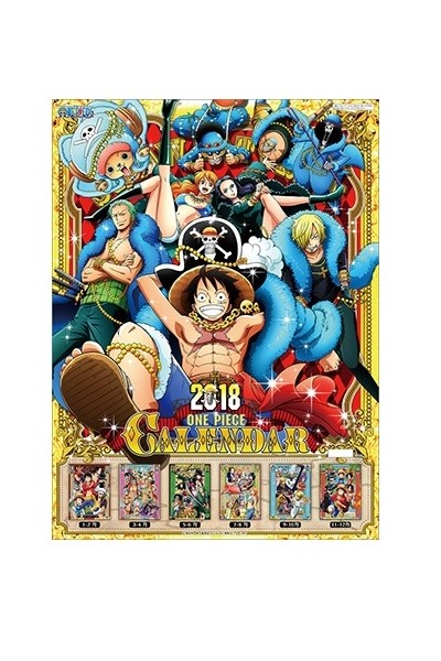 One Piece Calendario 2018