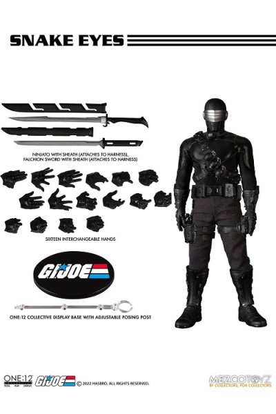 Gi Joe The One:12 Collective Snake Eyes & Timber Dlx