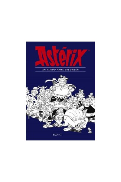 ASTERIX UN MUNDO PARA COLOREAR