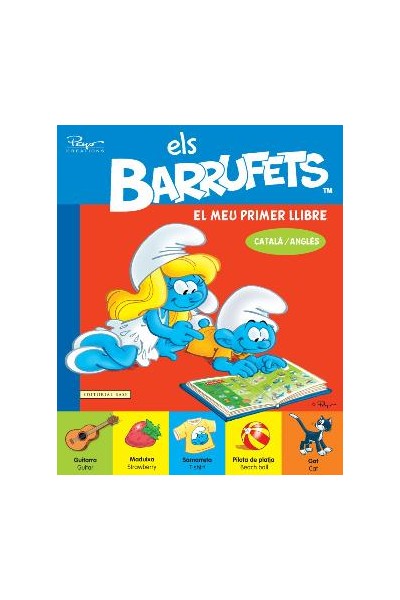 Els Barrufets. El Meu Primer Llibre (Catala/Angles)