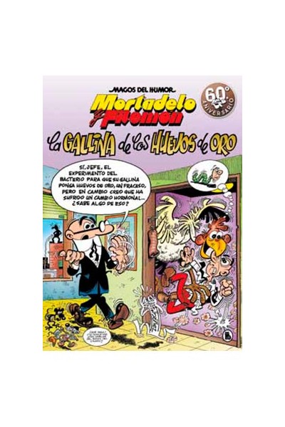 Magos Humor 196 Mortadelo Y Filemon. La Gallina De Los Huevos De Oro