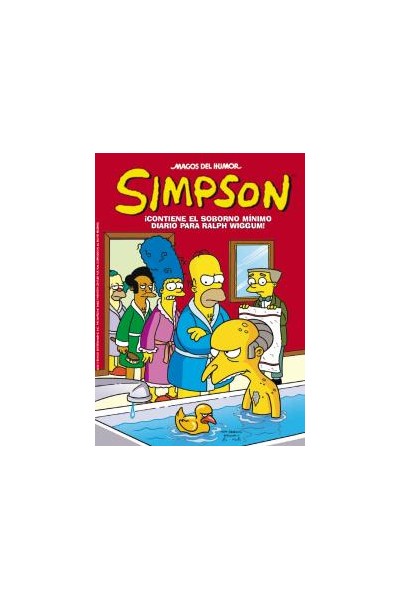 Magos Humor Simpson 40. ¡Contiene El Soborno Minimo Diario Para Ralph Wiggum!