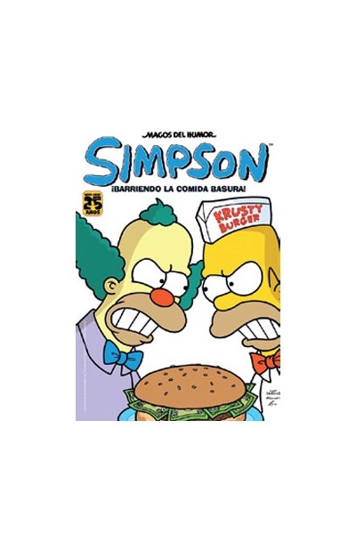 Magos Humor Simpson 41. ¡Barriendo La Comida Basura!