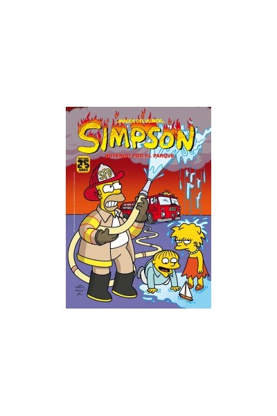 Magos Humor Simpson 42. Huyendo Por El Parque