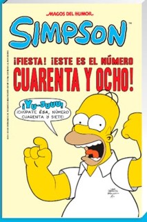 Magos Humor Simpson 48. ¡Fiesta! ¡Este Es El Numero Cuarenta Y Ocho!