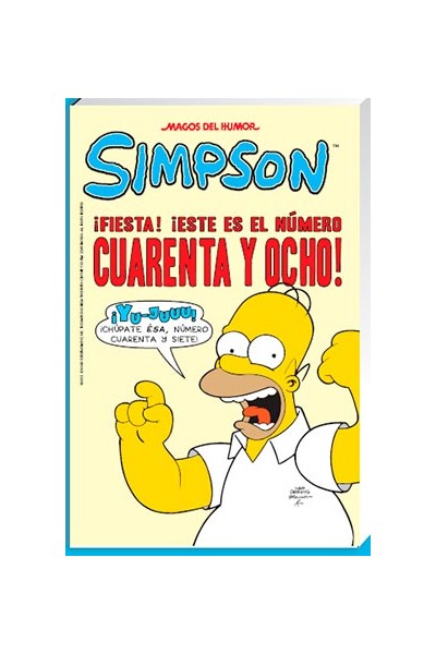 Magos Humor Simpson 48. ¡Fiesta! ¡Este Es El Numero Cuarenta Y Ocho!