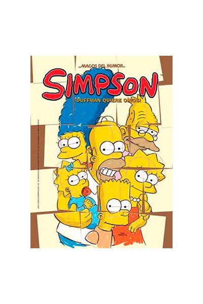 Magos Humor Simpson 52. ¡Duffman Quiere Oiros!