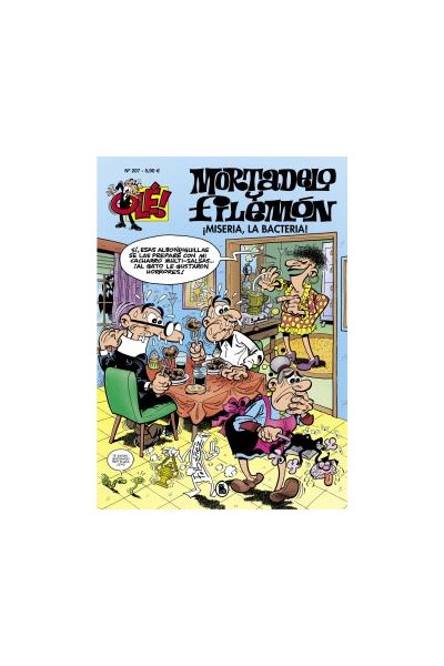 Mortadelo Y Filemon #207 ¡Miseria, La Bacteria!