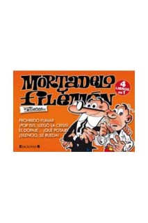 Mortadelo Y Filemon -4 Libros En Uno-