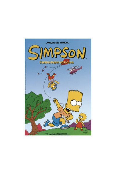 Magos Humor Simpson 13. Fabricando Noticias