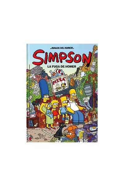 Magos Humor Simpson 21. La Fuga De Homer