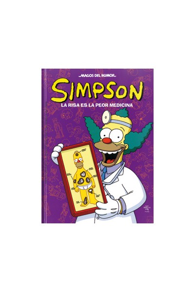 Magos Humor Simpson 22. La Risa Es La Peor Medicina