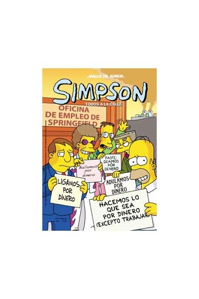 Magos Humor Simpson 29. Todos A La Calle