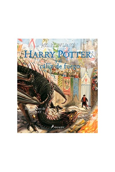 Harry Potter Y El Cáliz De Fuego (Ilustrado)