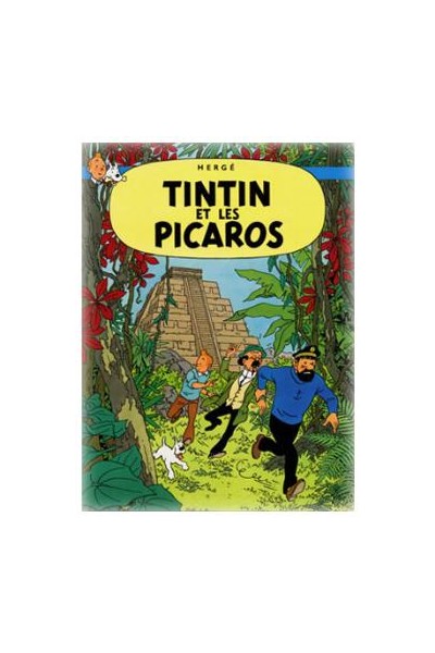 TINTIN POSTER PORTADA TINTIN ET LES PICAROS