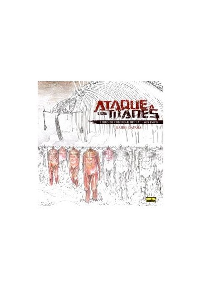 Ataque A Los Titanes · Libro De Colorear 01