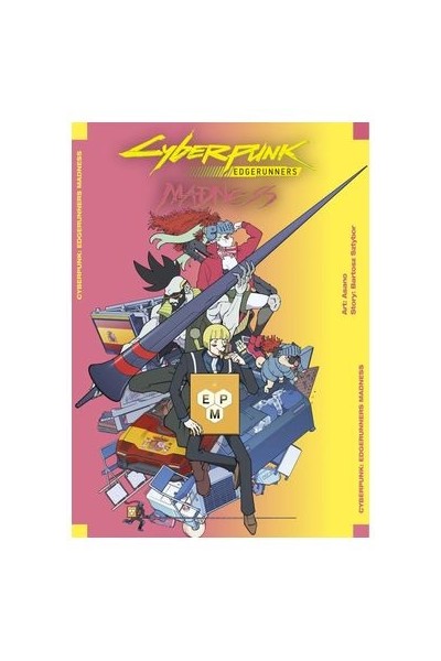 Cyberpunk Edgerunners: Madnes 01 · Portada Alternativa