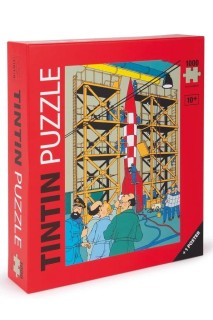 Tintin Puzzle 1000 Piezas · El Cohete Lunar Xflr6 + Poster