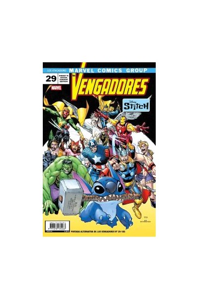 Los Vengadores 29 (183) Portada Alternativa Stitch