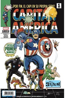 Capitan America 01 (173) Portada Alternativa Stitch