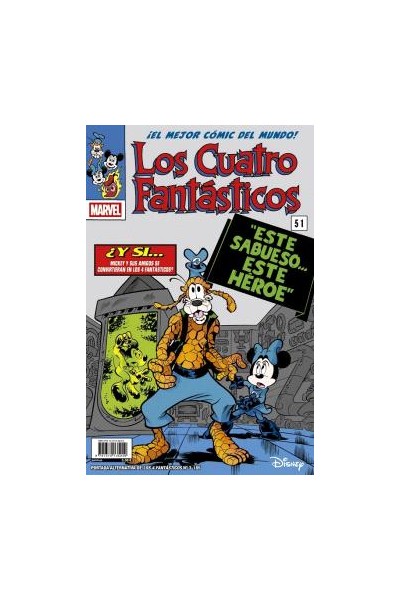 Los 4 Fantásticos 03 (185) (Portada Alternativa Disney Stitch)