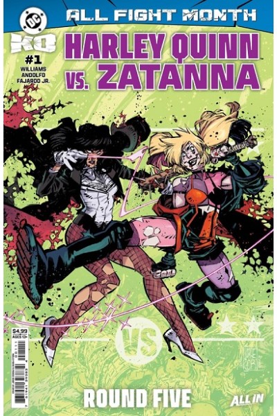 DC K.O. Harley Quinn Vs. Zatanna (Inglés)