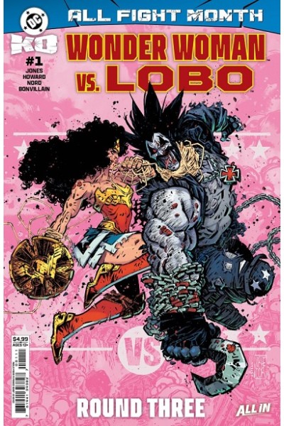 Dc K.O. Wonderwoman Vs. Lobo (Inglés)