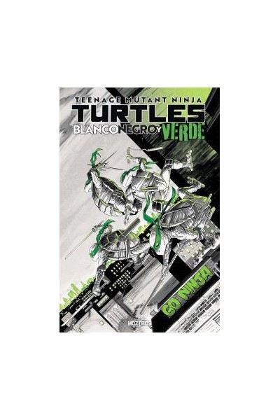 TMNT: BLANCO NEGRO Y VERDE