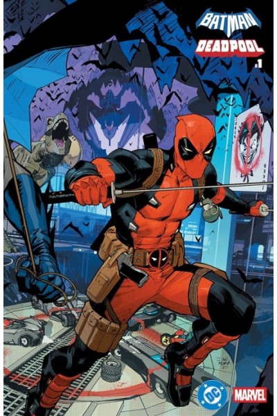 Batman/Deadpool (Inglés) 01 Dan Mora Warparound Variant