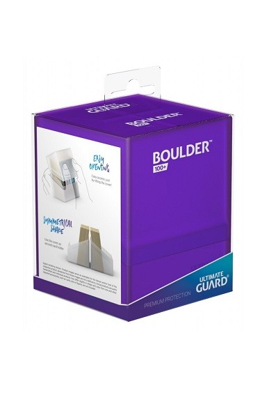 Ultimate Guard Boulder 100+ Deck Case - Amethyst