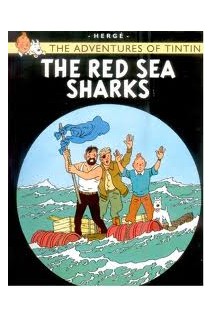 TINTIN INGLES. THE RED SEA SHARKS