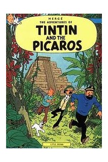 TINTIN INGLES. AND THE PICAROS
