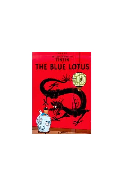 TINTIN INGLES. THE BLUE LOTUS