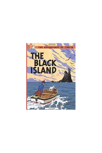 TINTIN INGLES. THE BLACK ISLAND
