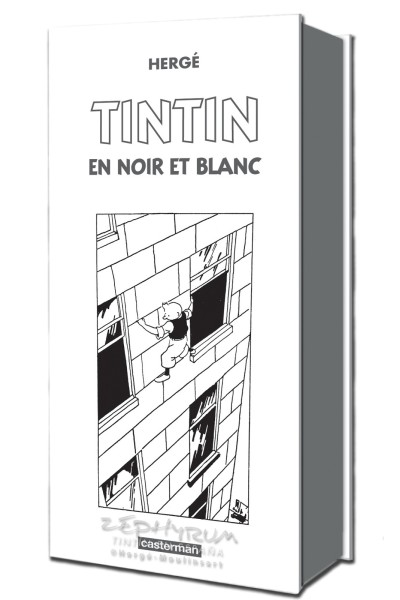 TINTIN EN NOIR ET BLANC
