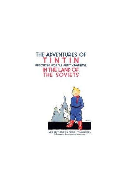 TINTIN INGLES.  IN THE LAND OF THE SOVIETS