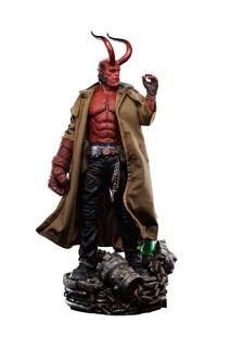 Hellboy Estatua 1/4 Deluxe Art Scale Hellboy 68 cm